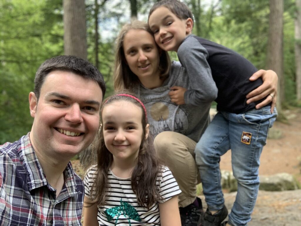 Geoff and family